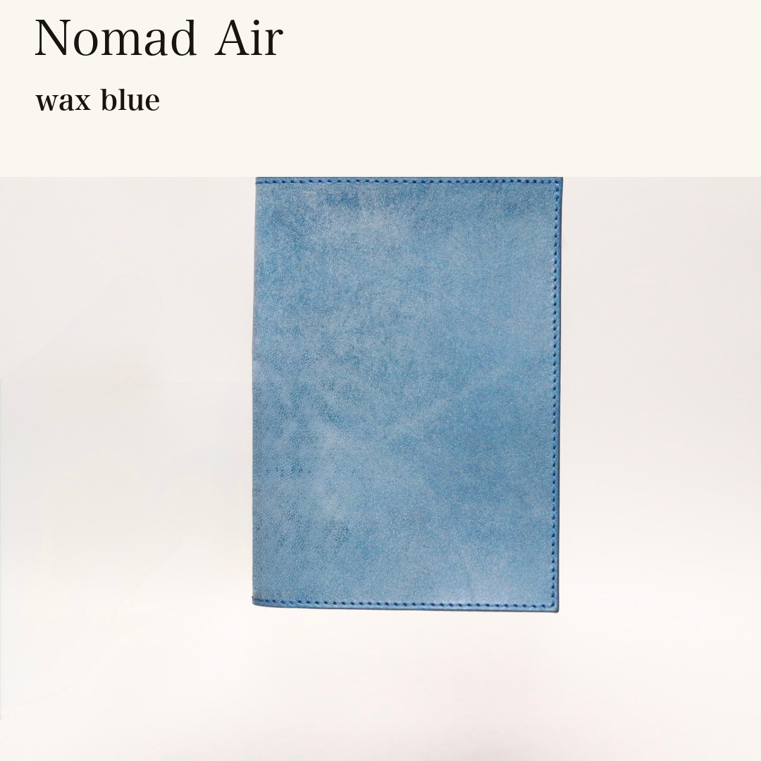 MINCHO-EN-2026-07-30|8633501450395|47080675147931|Nomad Air|wax blue| 本革財布・革小物 しぜんのしるし