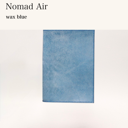 MINCHO-EN-2026-07-30|8633501450395|47080675147931|Nomad Air|wax blue| 本革財布・革小物 しぜんのしるし