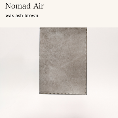 MINCHO-EN-2026-07-30|8633501450395|47080675213467|Nomad Air|wax ash brown| 本革財布・革小物 しぜんのしるし