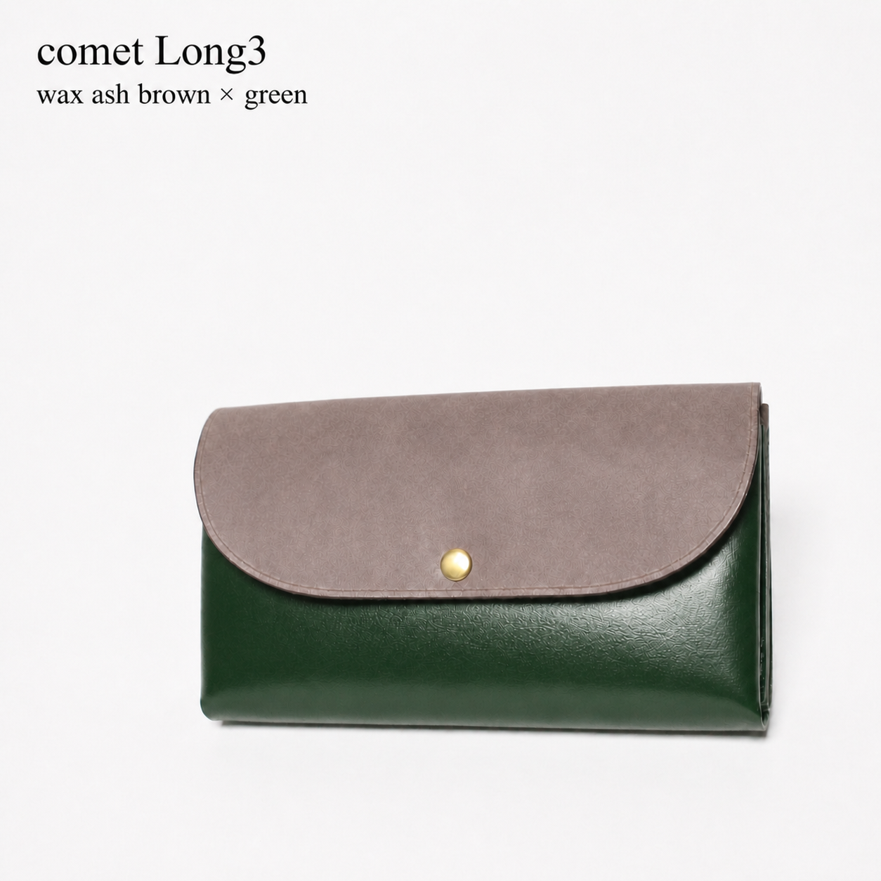 comet Long3 spacious long wallet handmade leather product view 60