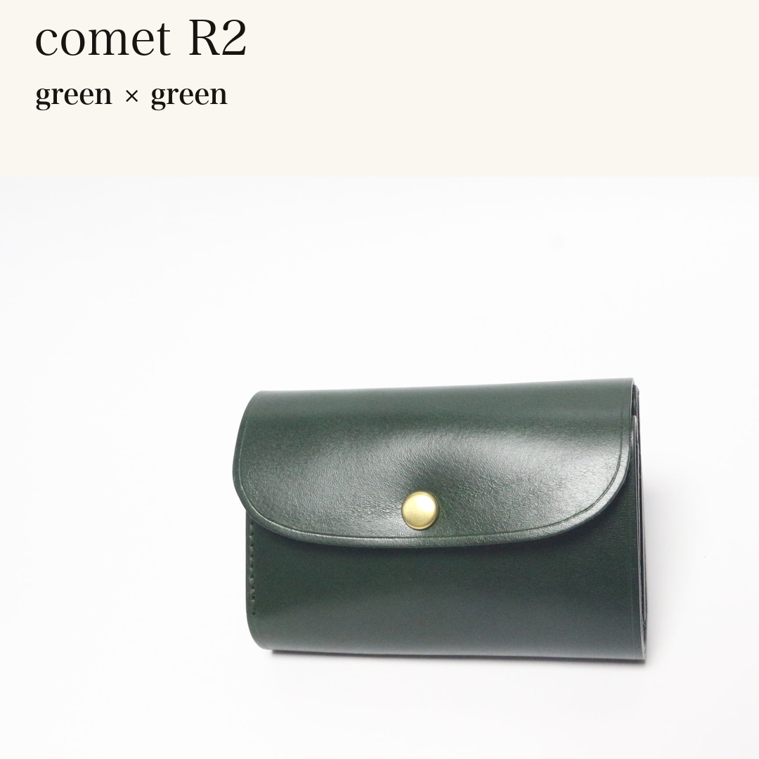 BICOLOR-MINCHO-EN-2026-07-30|7220004880539|48377289146523|comet R2|green|green 本革財布・革小物 しぜんのしるし