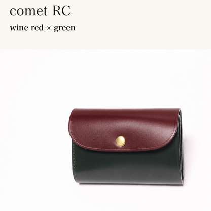 MINCHO-EN-2026-07-30|7214802993307|48377289965723|comet RC|wine red|green 本革財布・革小物 しぜんのしるし