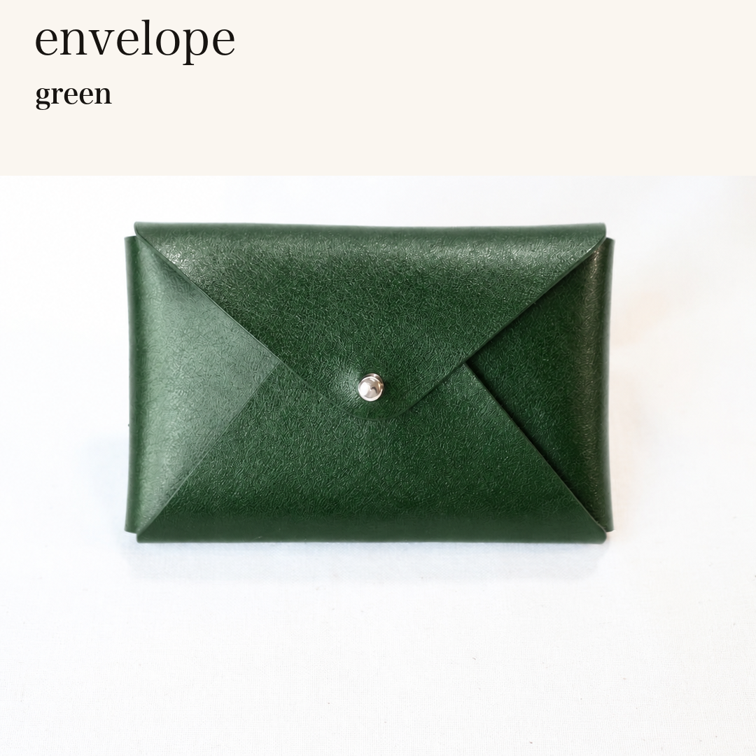 MINCHO-EN-2026-07-30|6953106997403|48377294553243|envelope|green| 本革財布・革小物 しぜんのしるし