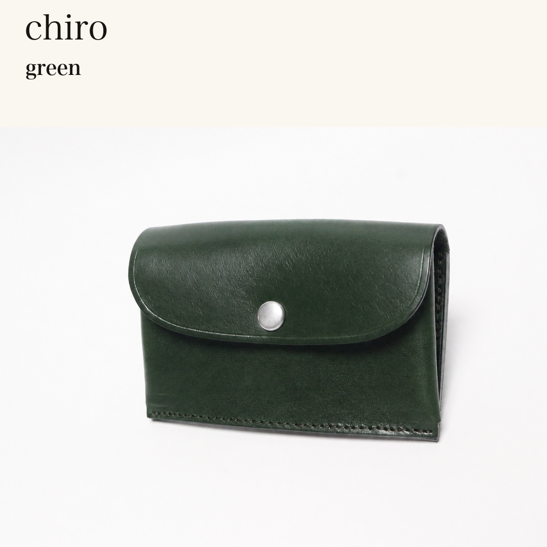 MINCHO-EN-2026-07-30|6953129869467|48377295241371|chiro|green| 本革財布・革小物 しぜんのしるし