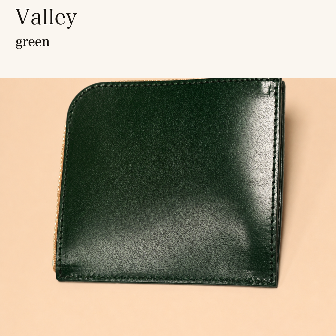 MINCHO-EN-2026-07-30|6953124954267|48377295503515|Valley|green| 本革財布・革小物 しぜんのしるし