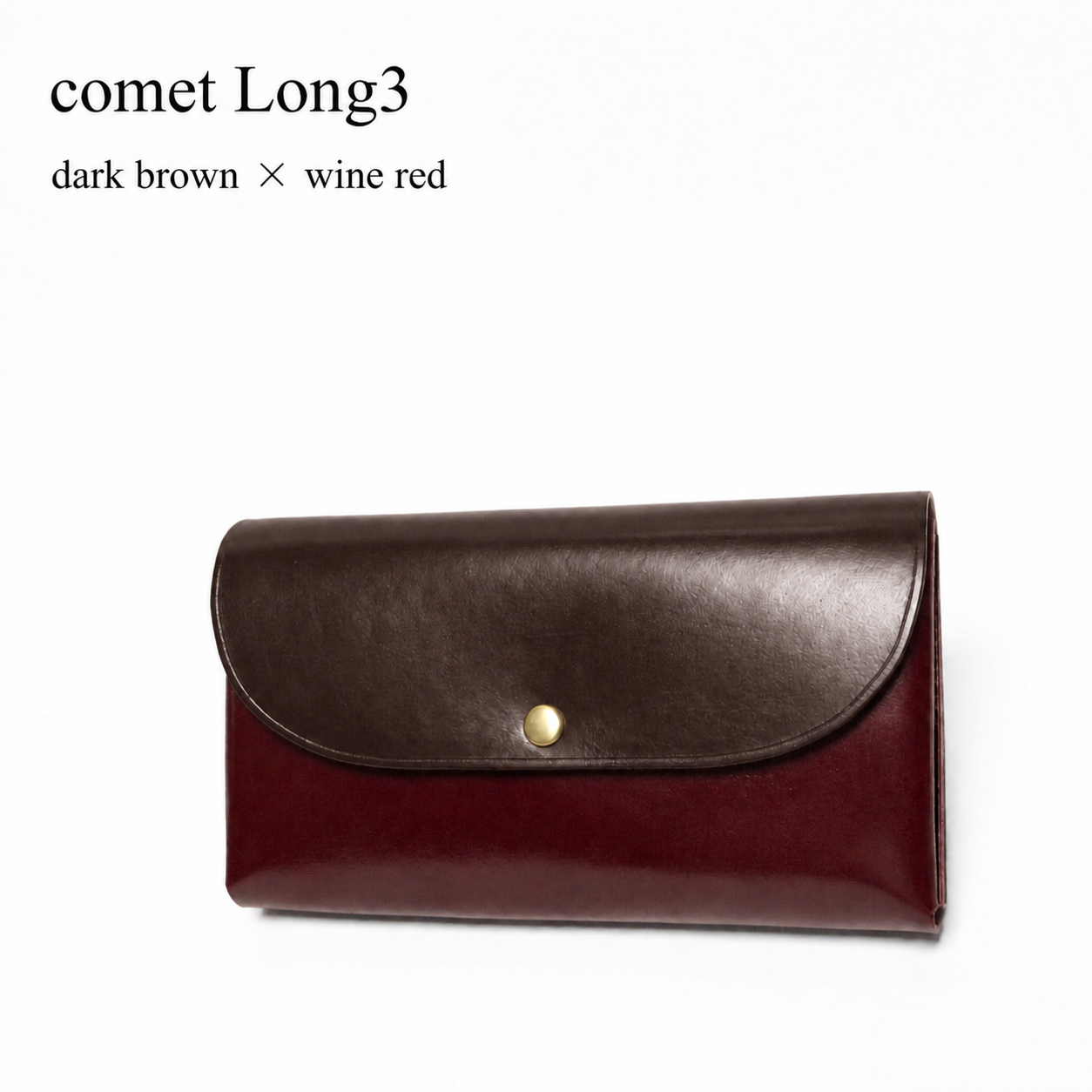 comet Long3 spacious long wallet handmade leather product view 26