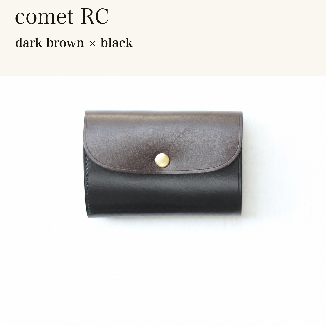 BICOLOR-MINCHO-EN-2026-08-02|7214802993307|48834467463323|comet RC|dark brown|black 本革財布・革小物 しぜんのしるし