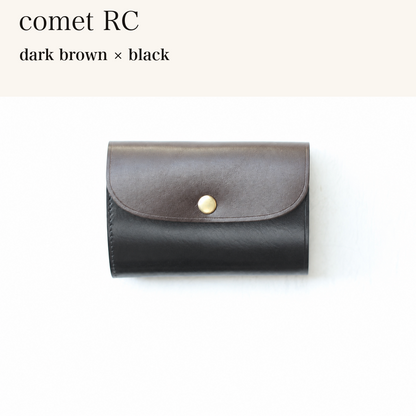 BICOLOR-MINCHO-EN-2026-08-02|7214802993307|48834467463323|comet RC|dark brown|black 本革財布・革小物 しぜんのしるし