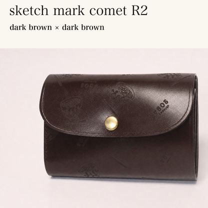 MINCHO-EN-2026-07-30|8511900418203|48834470084763|sketch mark comet R2|dark brown|dark brown 本革財布・革小物 しぜんのしるし