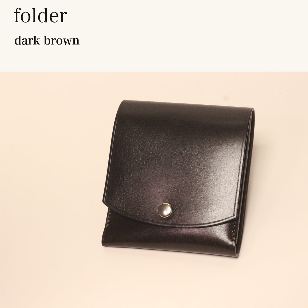 MINCHO-EN-2026-07-30|6953121874075|48872280490139|folder|dark brown| 本革財布・革小物 しぜんのしるし