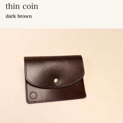 MINCHO-EN-2026-07-30|6102406234267|48872282161307|thin coin|dark brown| 本革財布・革小物 しぜんのしるし