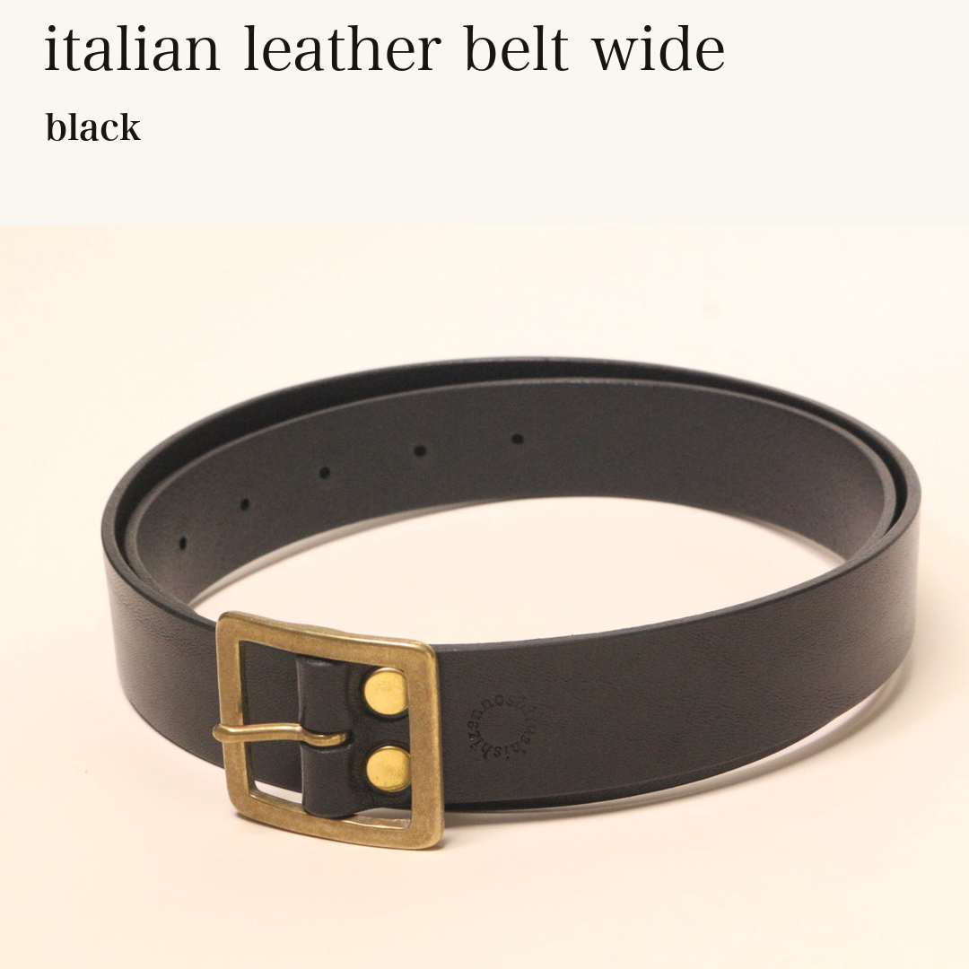 MINCHO-EN-2026-07-30|8304905420955|49102146109595|italian leather belt wide|black| 本革財布・革小物 しぜんのしるし