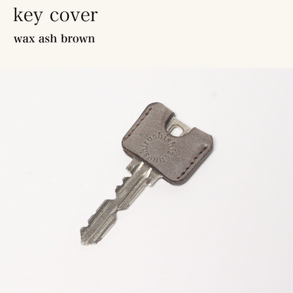 MINCHO-EN-2026-07-30|8488208826523|49102148206747|key cover|wax ash brown| 本革財布・革小物 しぜんのしるし
