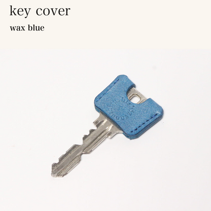 MINCHO-EN-2026-07-30|8488208826523|49102148239515|key cover|wax blue| 本革財布・革小物 しぜんのしるし