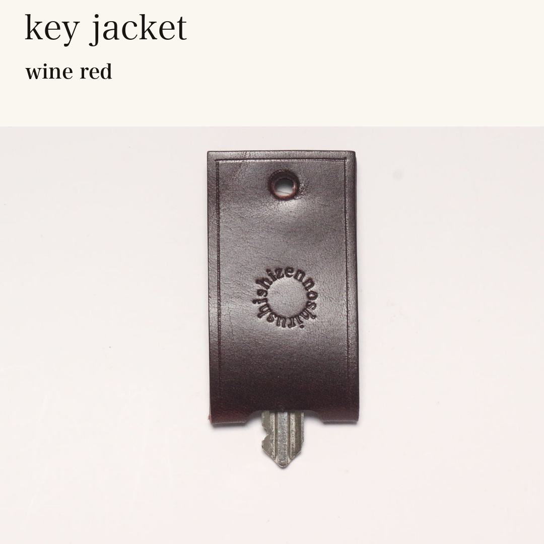 MINCHO-EN-2026-07-30|8488208859291|49102148436123|key jacket|wine red| 本革財布・革小物 しぜんのしるし