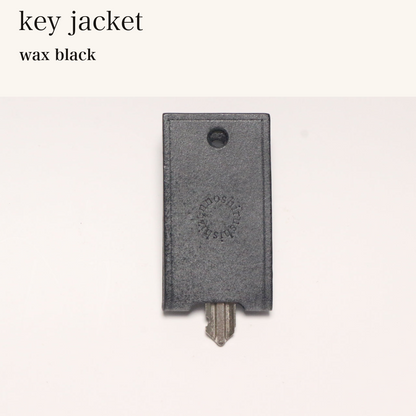 MINCHO-EN-2026-07-30|8488208859291|49102148468891|key jacket|wax black| 本革財布・革小物 しぜんのしるし