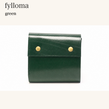 MINCHO-EN-2026-07-30|8425627517083|49133717913755|fylloma|green| 本革財布・革小物 しぜんのしるし