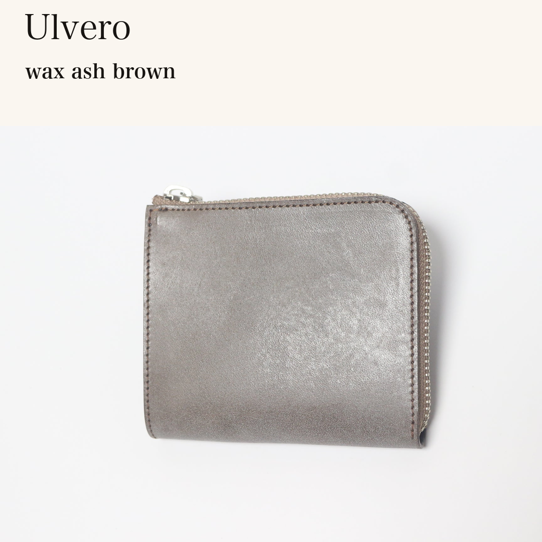 ULVERO-MINCHO-EN-2026-08-12|9244847931547|49205630402715|Ulvero|wax ash brown| 本革財布・革小物 しぜんのしるし