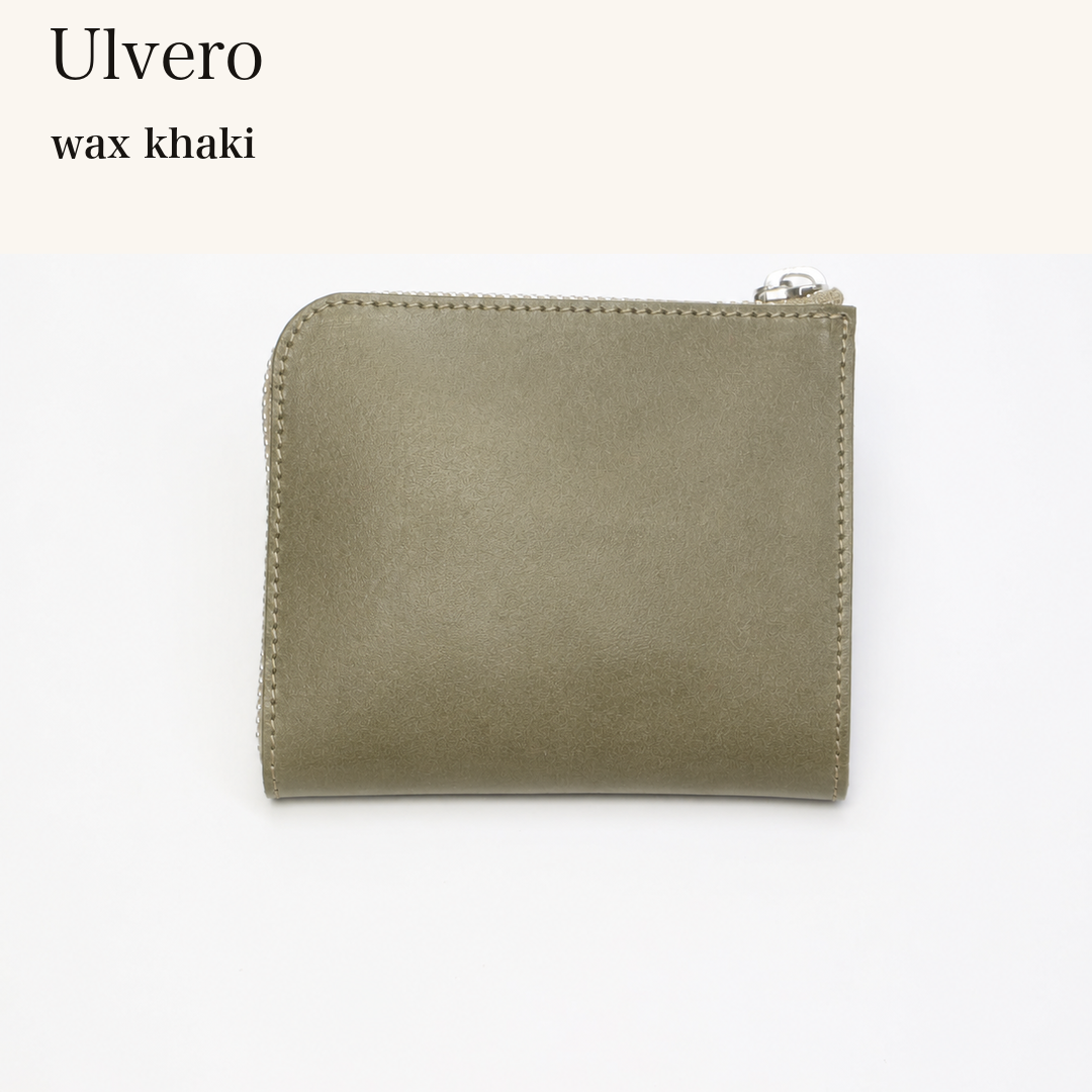 ULVERO-MINCHO-EN-2026-08-12|9244847931547|49205630435483|Ulvero|wax khaki| 本革財布・革小物 しぜんのしるし