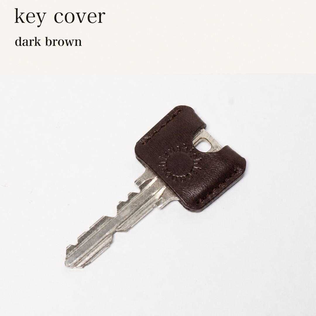 Leather key cover handmade leather product view