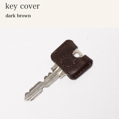 Leather key cover handmade leather product view 8