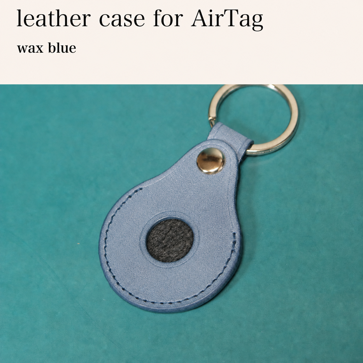 - エアタグケース - leather case for AirTag 本革財布・革小物 しぜんのしるし