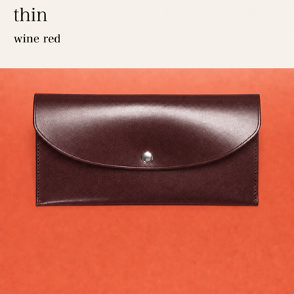 -thin- thin billfold 本革財布・革小物 しぜんのしるし
