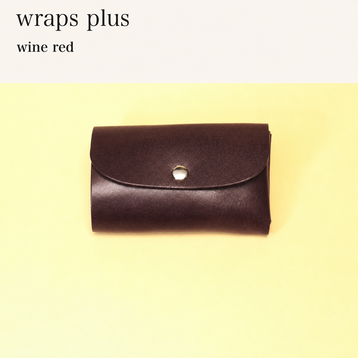 - wraps plus - card &amp; key case  本革財布・革小物 しぜんのしるし