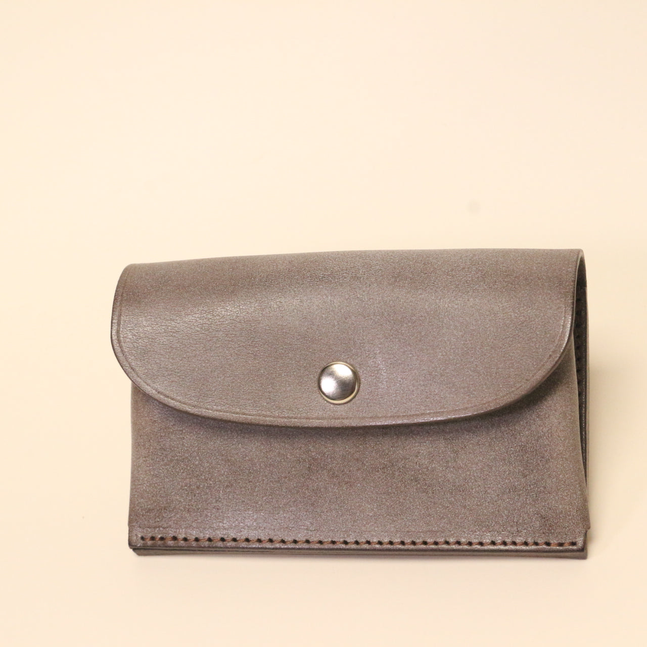 -chiro- チロ プチ財布 - ワックスアッシュブラウン