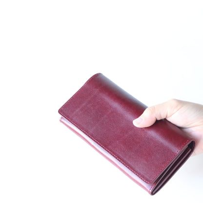 長財布 ≪ BC-1 ≫ long wallet【送料無料】上品な国産本牛革使用-しぜんのしるし