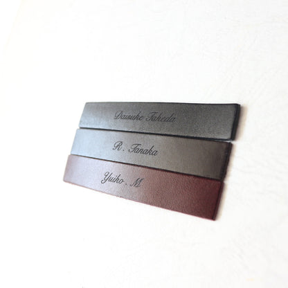 ◆Name engraving (laser branding)