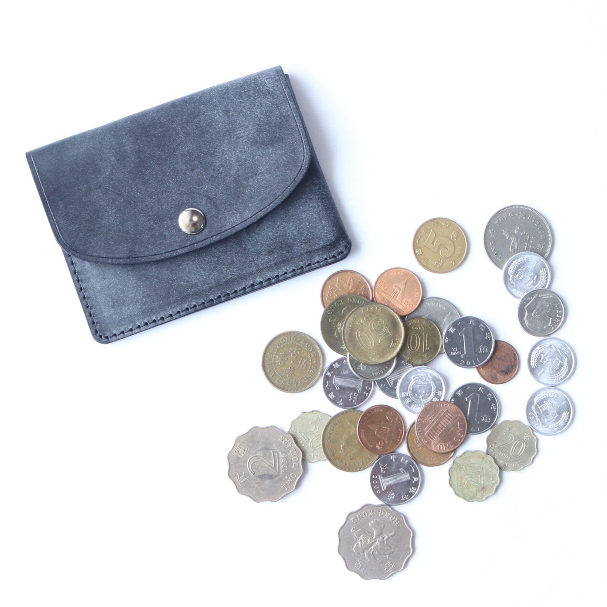 thin coin- Palm coin case Thin coin – しぜんのしるし